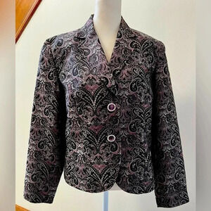 dressbarn | women’s brocade blazer/jacket. Size: 8.